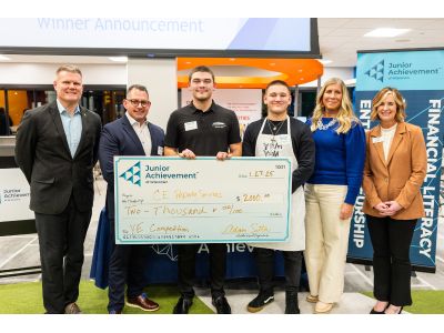 Junior Achievement’s Young Entrepreneur Live Competition: Northeast Region Clayton Elliott